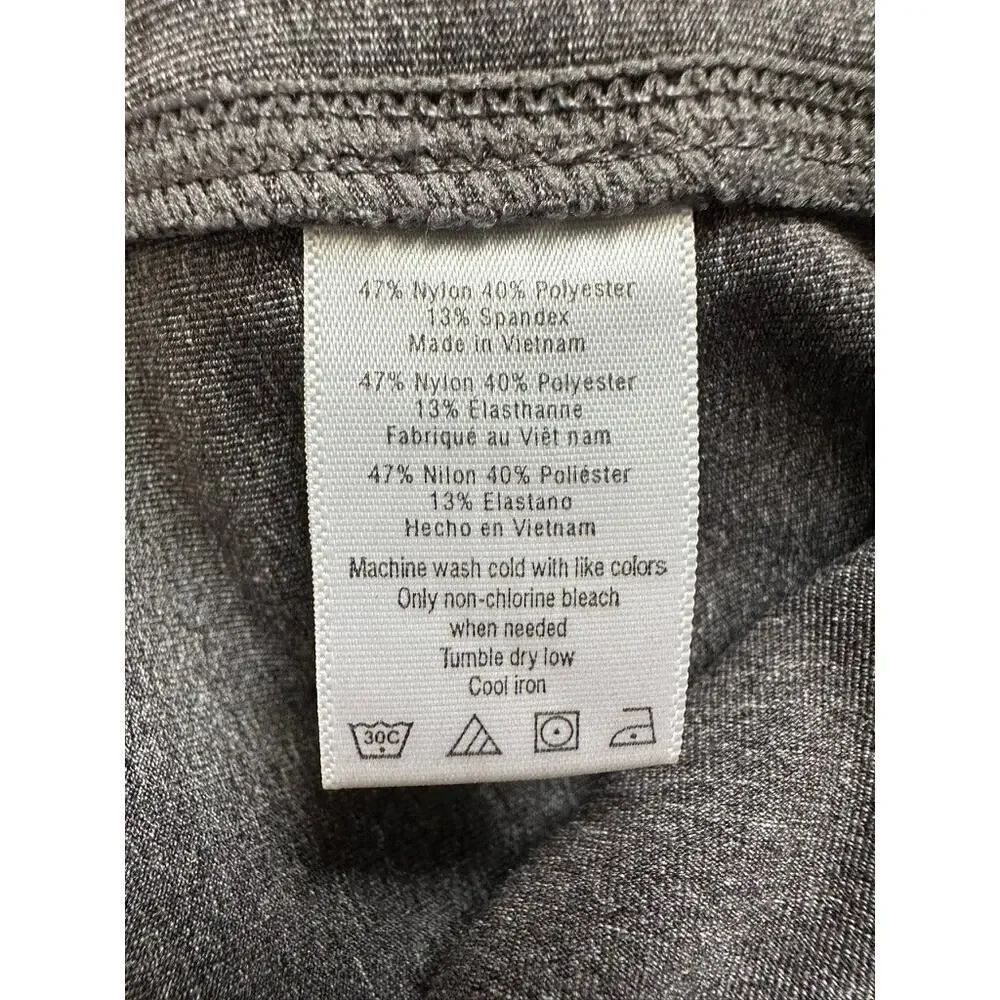 Alo Yoga Black Leggings Side Zipper Size Small